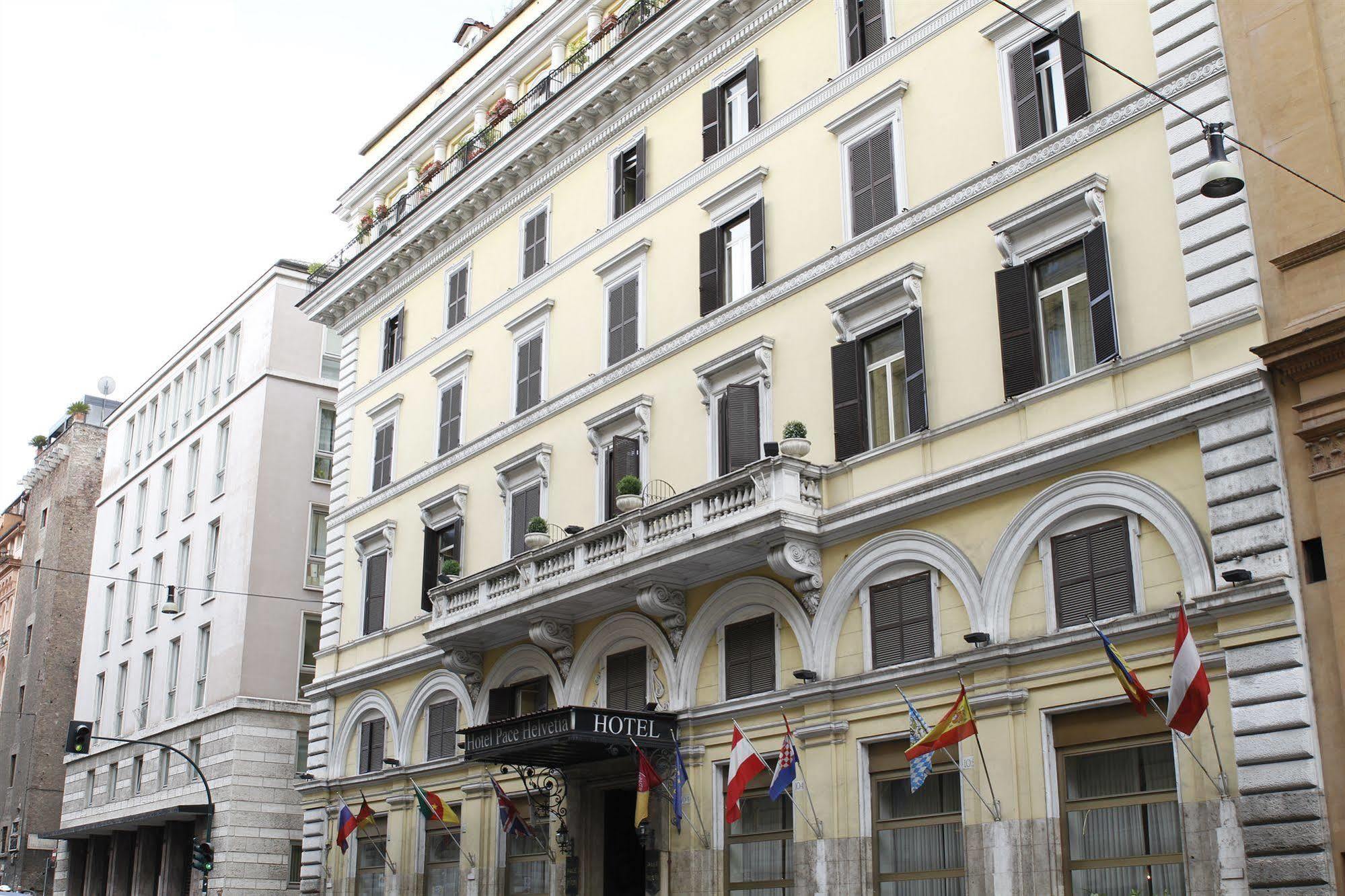 Hotel Pace Elvezia Roma Esterno foto